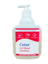 Cutan Alcohol Hand Sanitiser Gel 400 ml | Fast-Acting, Skin-Friendly Hygiene