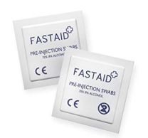 Buy Vernacare Fast Aid 70% IPA Pre‑Injection Swabs – Pack of 100