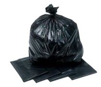 Black refuse sacks x 200 (15kg)
