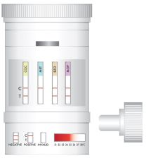 10-Panel Drug Test Cup – Chain of Custody with Temp Strip
