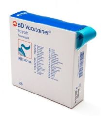 BD Single‑Use Tourniquet Roll – Blue Latex‑Free Tourniquet, 18 × 1″ / 2.5 × 45 cm