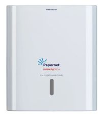 Papernet Defend Tech C/V‑Fold Towel Dispenser 416143 – Antibacterial, Wall‑Mount
