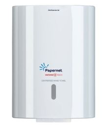 Papernet Antibacterial Centrefeed Roller Towel Dispenser – Defend Tech, Code 416144