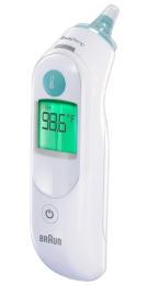 Braun ThermoScan 6 Ear Thermometer – Clinically Validated, Colour-Coded Display