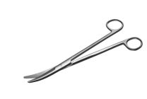 Mayo Scissors Curved – Single‑Use Metal (23 cm)