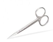 Single Use Metal Iris Scissors – Straight & Curved