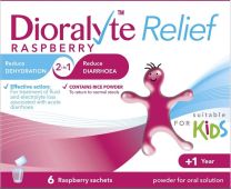 Dioralyte Relief Raspberry x 6
