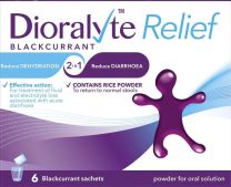 Dioralyte Relief Blackcurrant x 6