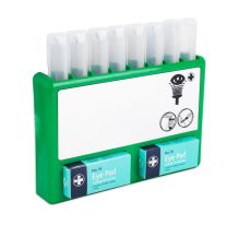 Reliwash Eye Pod Station – Compact Eyewash Panel with Mirror & Pods