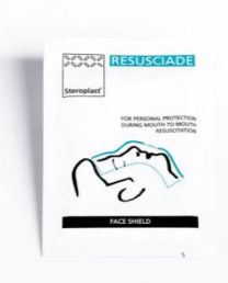 Steroplast Foil-Packed Resusciade CPR Face Shield – Safe & Compact