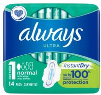 Always Ultra Sanitary Pads With Wings – Secure, Leak‑Free Protection