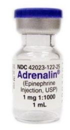 Adrenaline 1:1000 Injection x 10 Ampoules