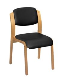 Sunflower Aurora SEAT35 Stacking Patient Room Chair – No Arms, Anti‑Bacterial