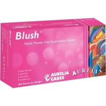Aurelia Blush Nitrile Gloves Box 200