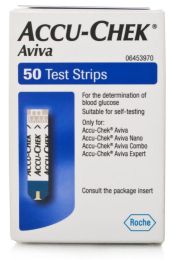 Accu-Chek Aviva Blood Glucose Strips x 50