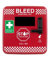 Polycarbonate Outdoor Bleed Control Cabinet Locked – Weatherproof & Secure