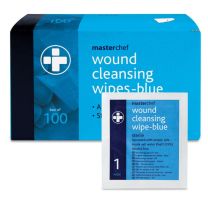 Reliwipe Blue Wound Cleansing Wipes