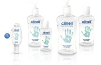 Clinell Hand Sanitising Gel – Fast-Dry Alcohol Gel with Aloe Vera & Glycerine