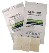 Woundclot Advanced Bleeding Control Bandage Range (video may be inappropriate for some users)