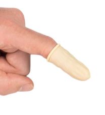 Latex Finger Cots Elasticated & Waterproof Design Pack of 10