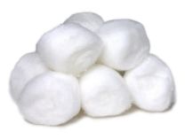 Cotton Wool Balls (Large & Small) and Cotton Wool Roll – 100% Pure Cotton
