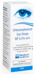 Chloramphenicol Eye drops 0.5% 10ml