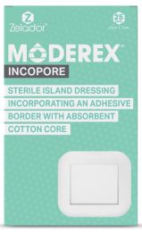 Moderex Incopore Sterile Island Dressings Box of 25