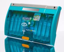 Wallace Cameron One‑Touch Eye Wash Pod Dispenser