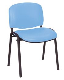 Galaxy Visitor Chair with No Arms in Anti-Bacterial Vinyl 