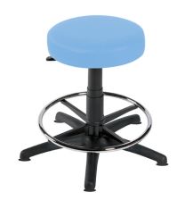 Sunflower Gas-lift Stool with 5 Glides and Foot Ring
