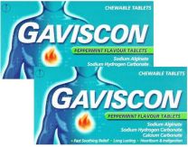 Gaviscon, for fast relief of heartburn, indigestion and acid reflux