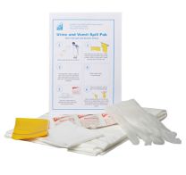  Single-Use Urine and Vomit Spill Pack with super absorbent pad 