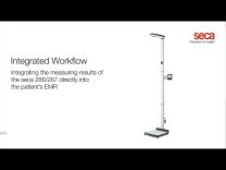 SECA 287 Touch Free Ultrasonic Height and Measuring Station