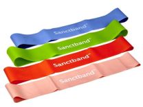 Buy Sanctband Mini Loop Resistance Bands – 13″ Cut-to-Length Rehab Bands