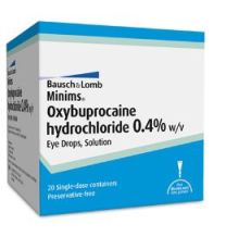 Minims Oxubuprocaine 0.4%
