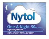 Nytol Tablets One-A-Night Pack of 20