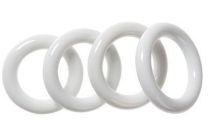 PVC Ring Pessary – Flexible Ring Support for Uterine Prolapse (50–110 mm)