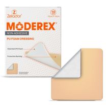 Moderex Non-Adhesive PU Foam Dressing – Absorbent, Non-Adherent Wound Care (Sterile)