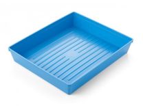 Reusable Blue Polypropylene Instrument Trays – Autoclavable & Stackable
