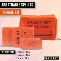 Buy Rhino Rescue Splint – Lightweight Malleable Aluminum/Foam Emergency Splint