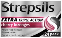 Strepsils Extra Triple‑Action Lozenges – Pain & Infection Relief
