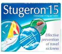 Stugeron (Cinnarizine) – Motion Sickness & Vertigo Relief Tablets