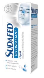 SUDAFED® Decongestant Range: Unblock your nose, reduce swelling