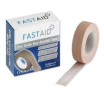 FastAid Zinc Oxide Non‑Stretch Strapping Tape – Rigid Athletic & First Aid Tape