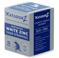 Matador White Zinc Oxide Strapping Tape – 2.5 cm, 3.8 cm & 5 cm